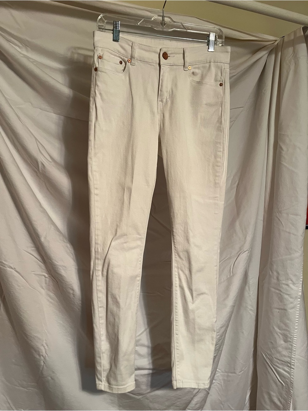 Indigo Rein Women's White Skinny Jeans